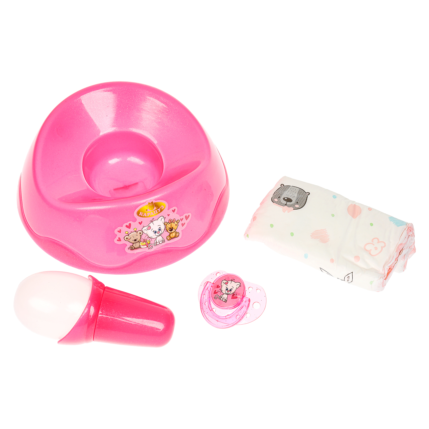 Кукла пупс Карапуз высота 40 см 381744 - фото 6