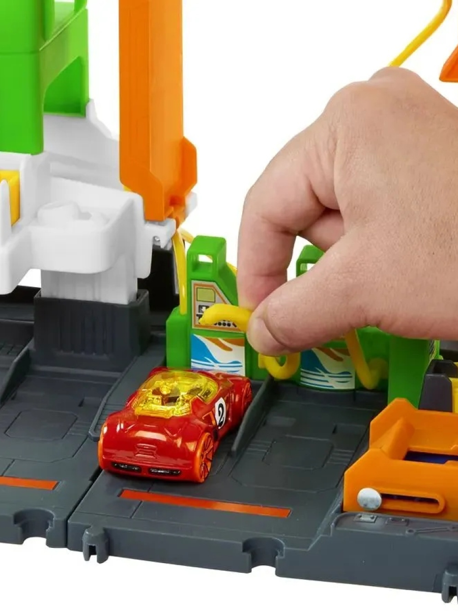 Заправка Hot Wheels HTN79 трек станция для зарядки HTN79 - фото 9