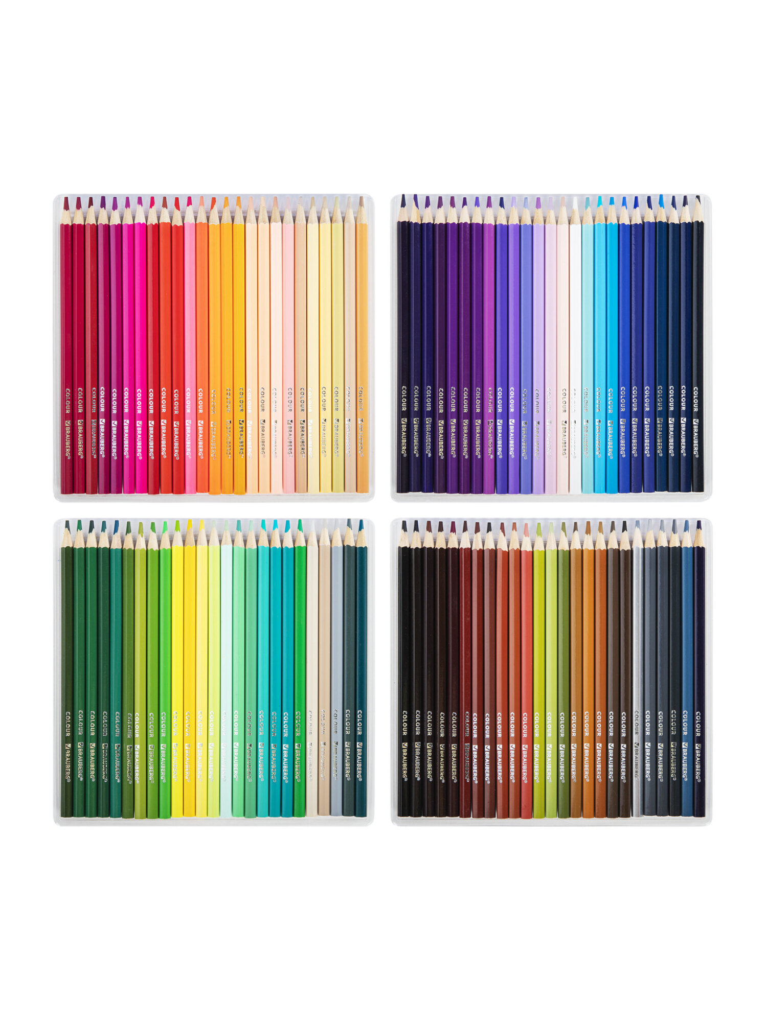 Карандаши цветные Brauberg 100 шт. - фото 10