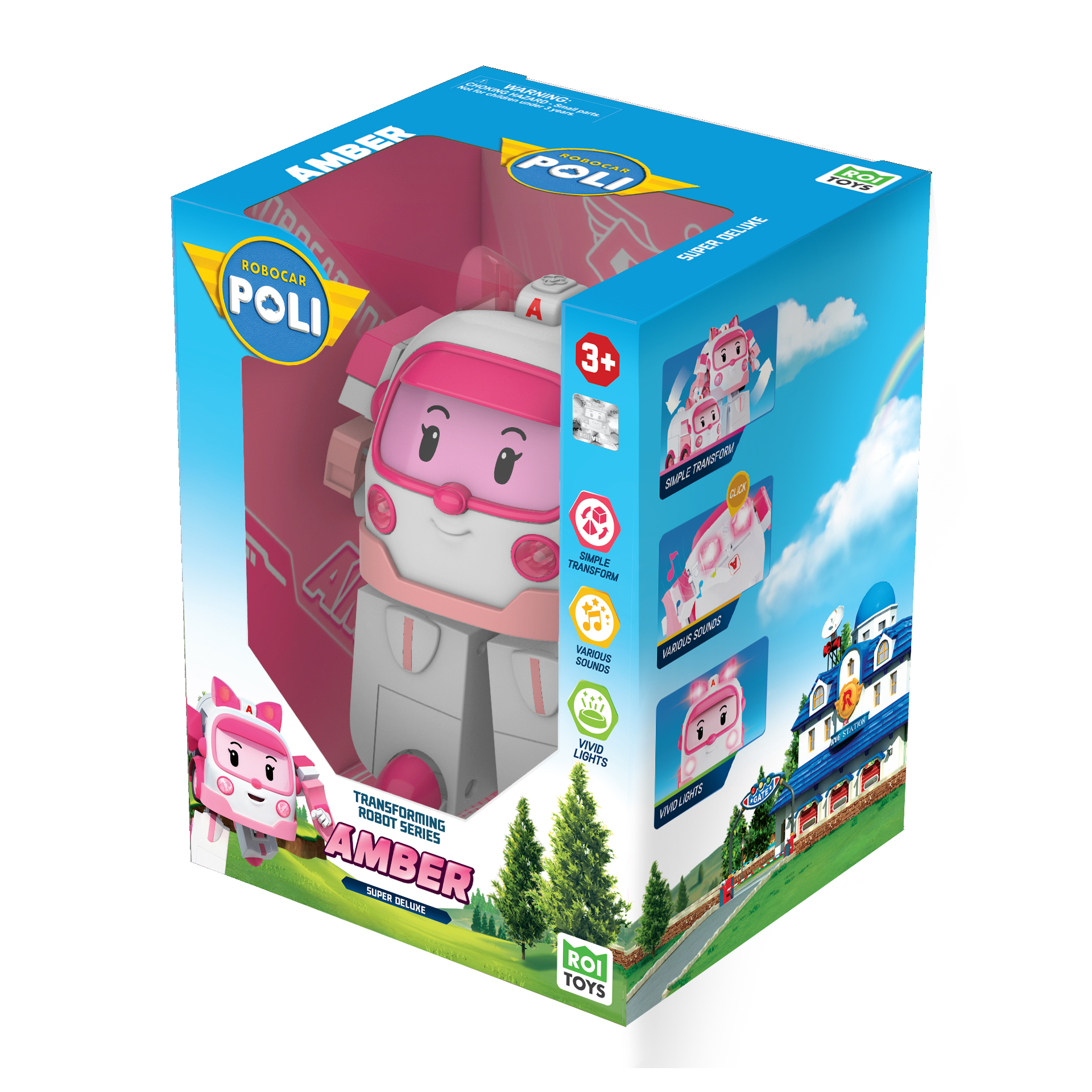 Грузовик Robocar Poli Эмбер MRT-687 - фото 3