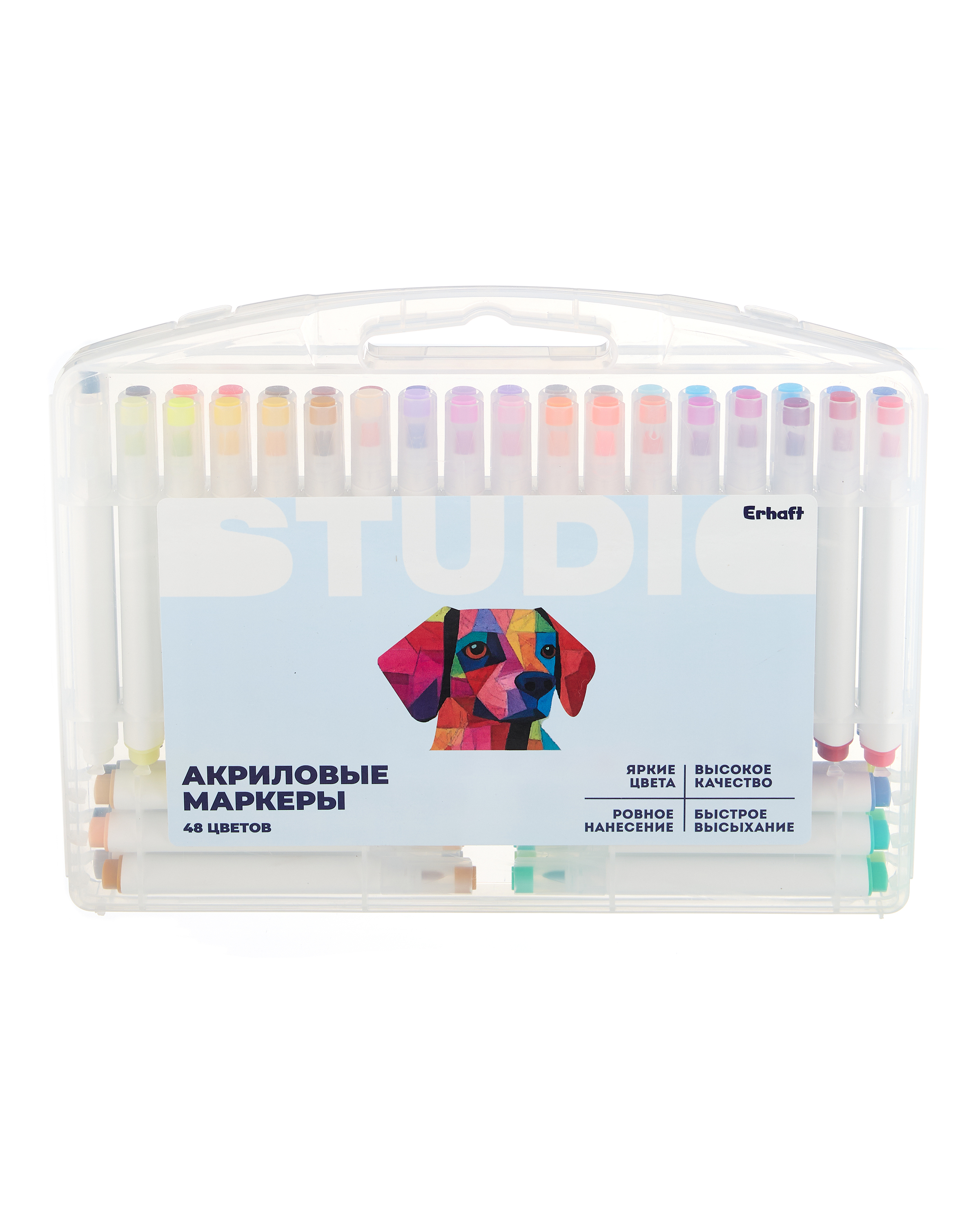 Изображение товара Маркеры Erhaft акриловые 48 шт.