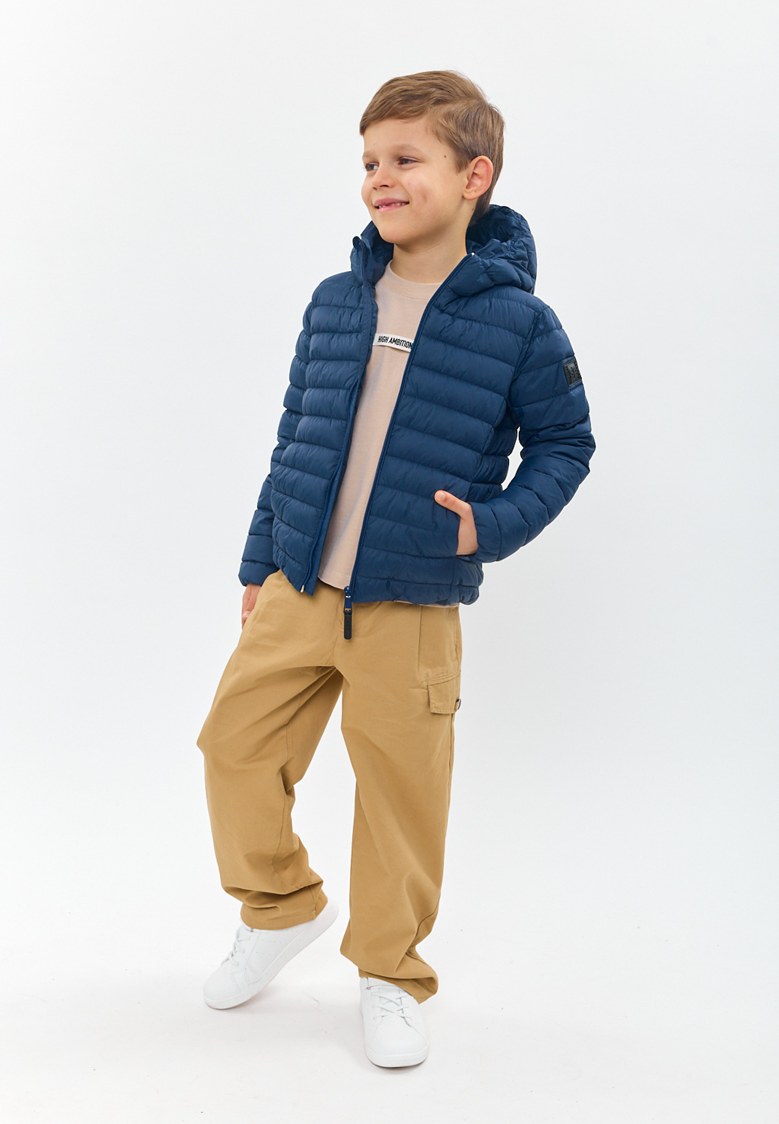 Куртка Stylish AMADEO AJ-7507-синий - фото 20