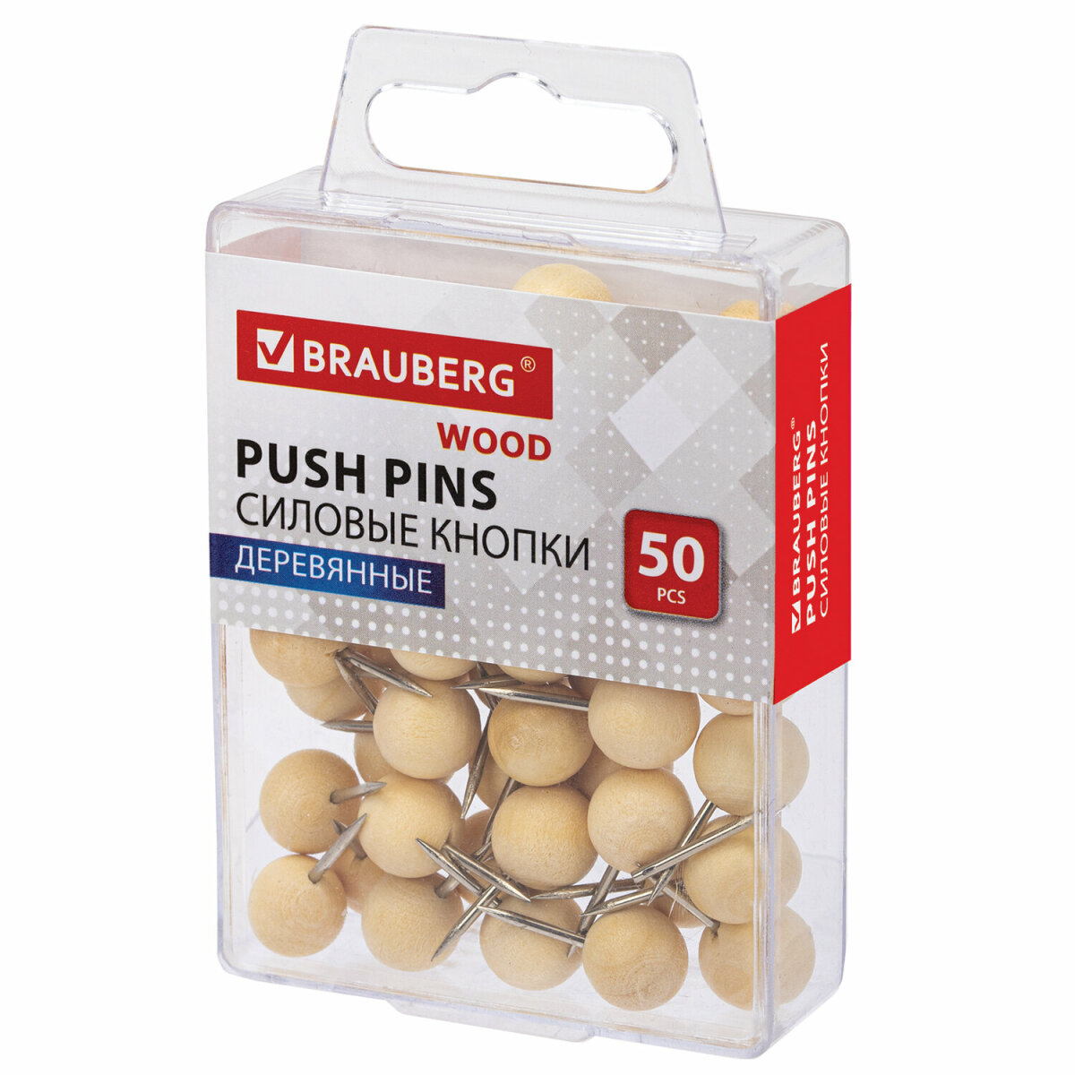 Кнопки Brauberg 50 шт. - фото 7