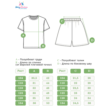 Пижама Babycollection