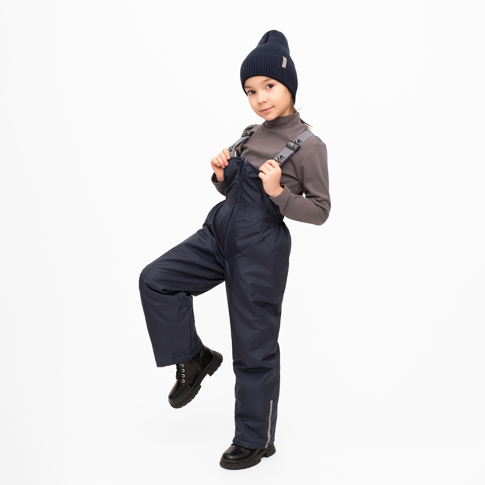 Полукомбинезон Arctic kids 60-006/2 синий - фото 14