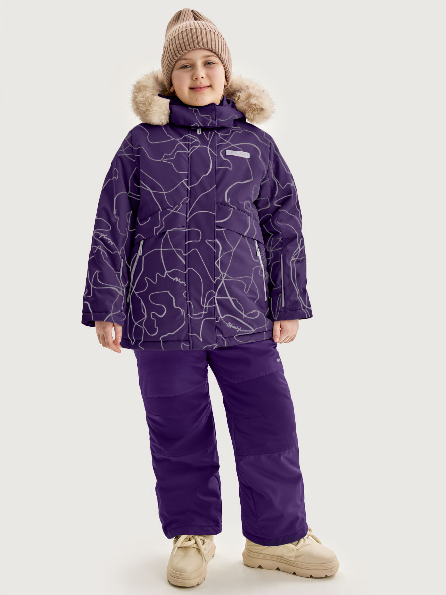 Комплект NIKASTYLE +7з5625 фиолет - фото 1