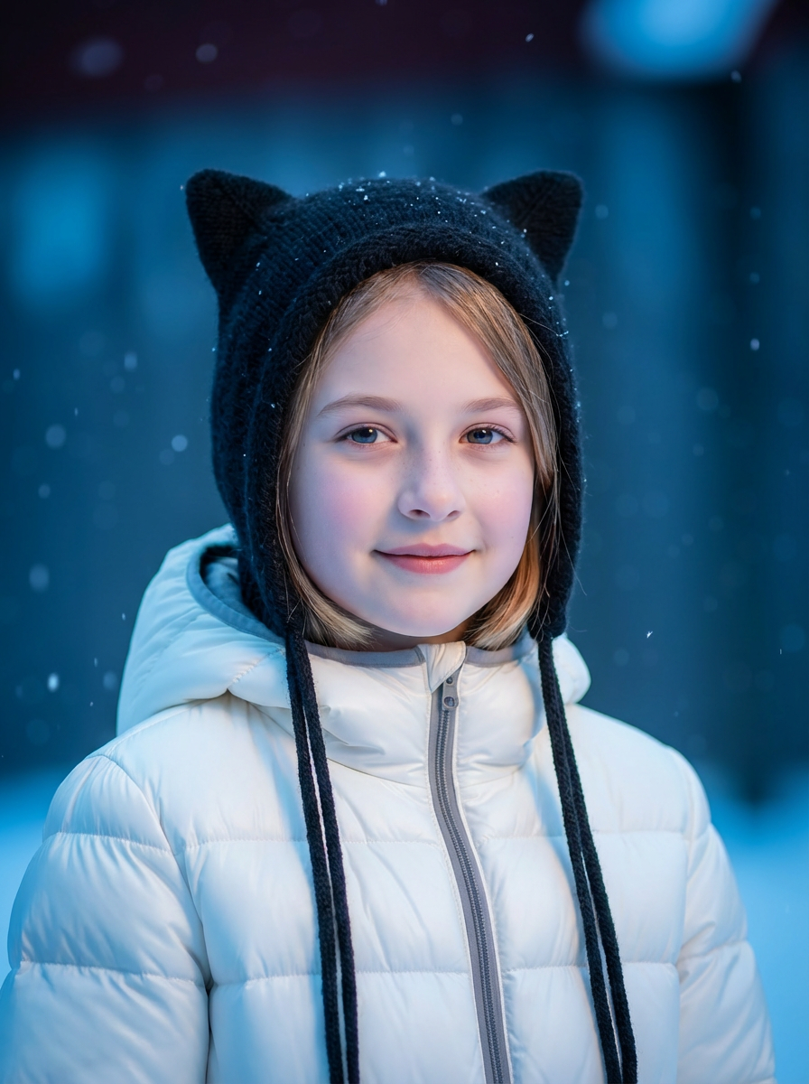 Шапка Wloo чепчик-кошка - фото 13