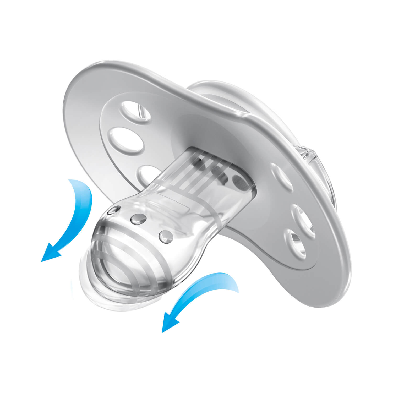 Пустышка LOVI силикон анатомическая от 0 мес. 2 шт. - фото 3