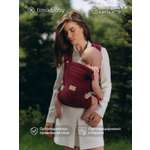 Переноска для новорожденных Timikbaby эргорюкзак бургунди плюш