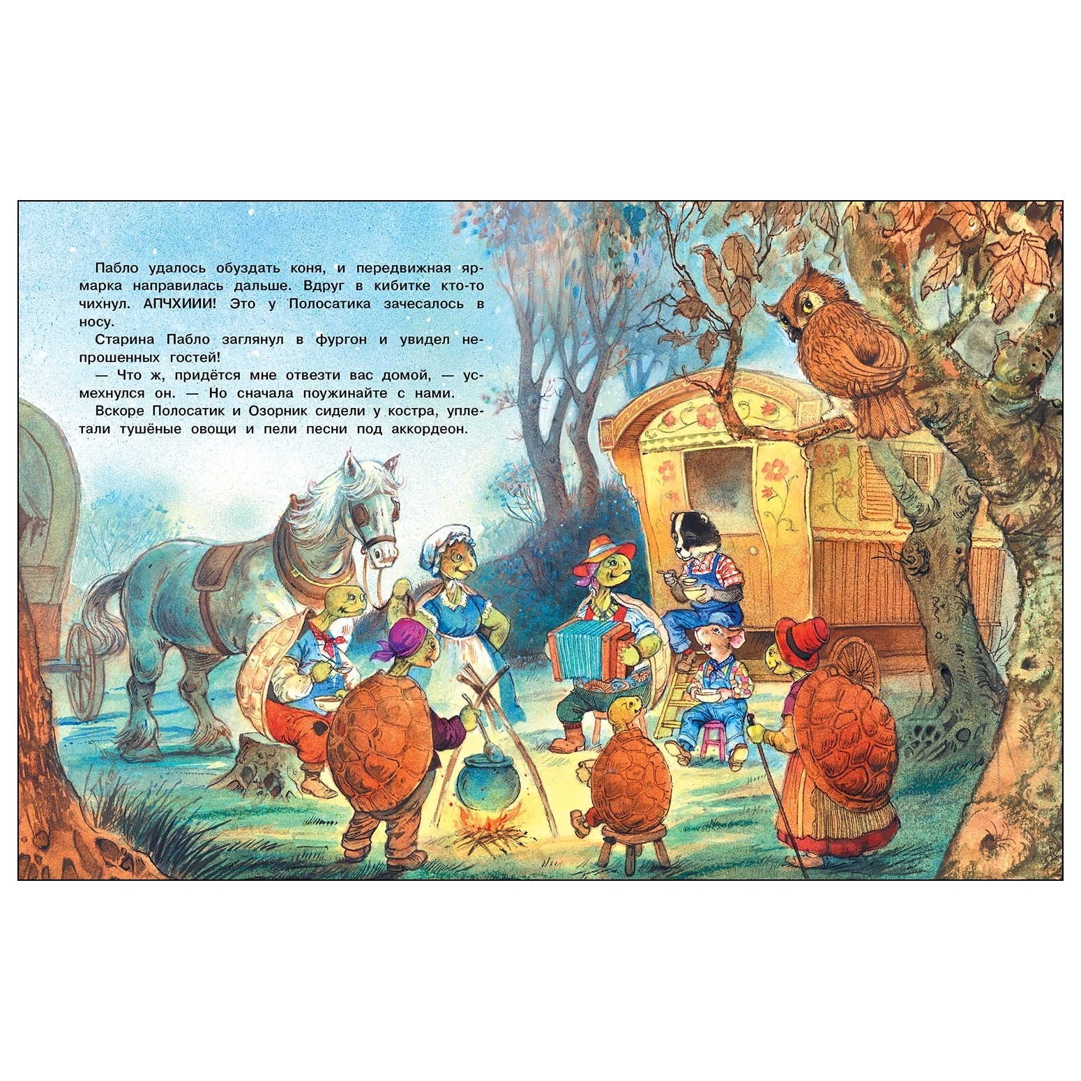 Книга СТРЕКОЗА Сказки Зеленой долины Передвижная ярмарка - фото 3
