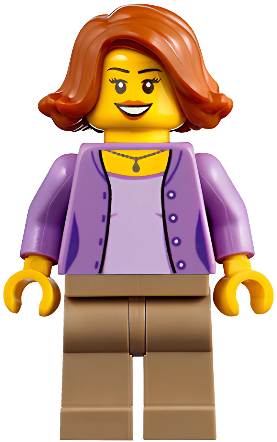 Изображение товара LEGO Минифигурка Camper Female Parent туристическая с 4 деталями