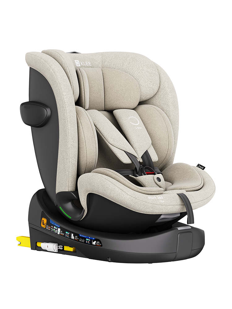Автокресло KLEE Mark 360 i-size Isofix 0+/1/2/3 (0-36 кг) бежевый - фото 5