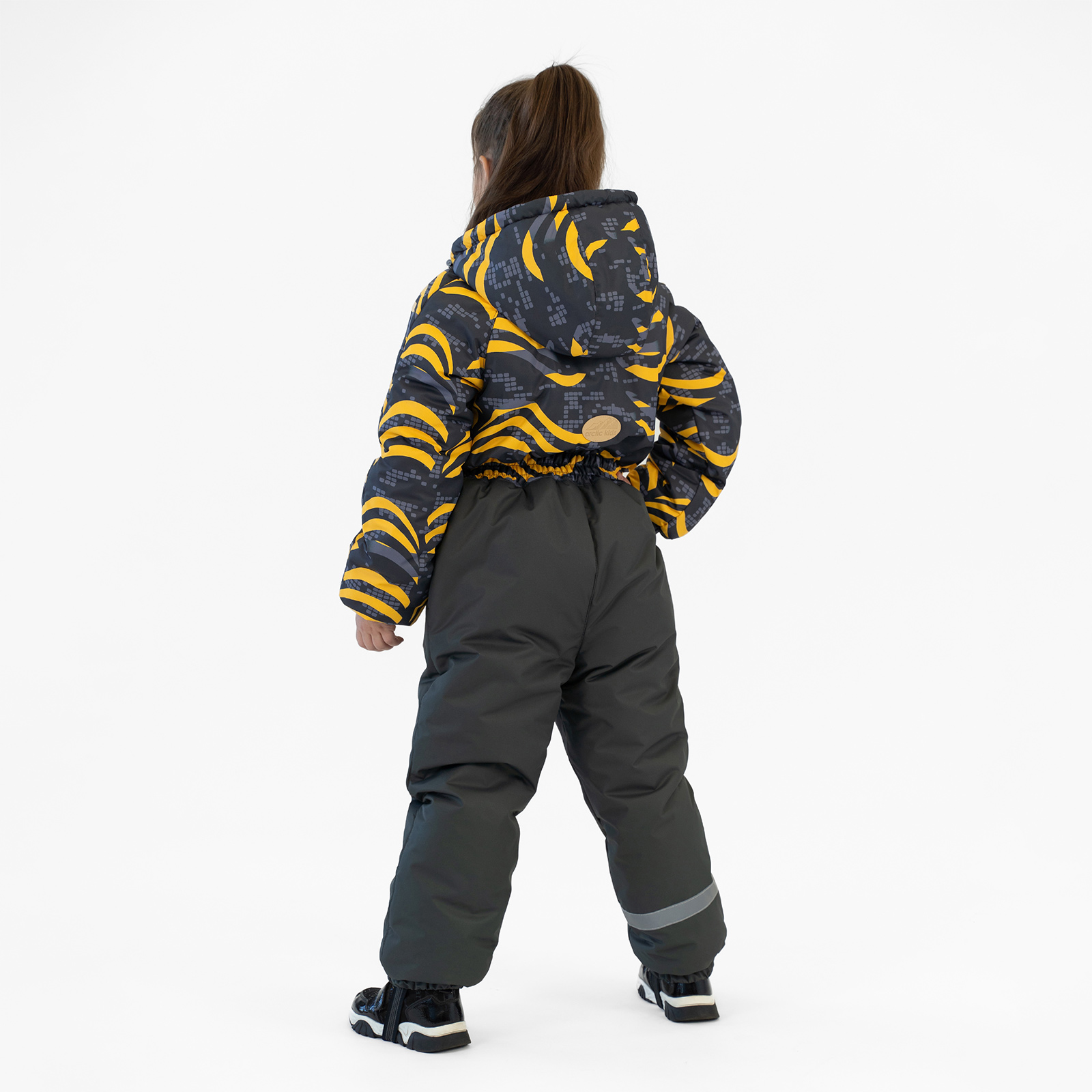 Комбинезон Arctic kids 30-011 желто-серый - фото 30