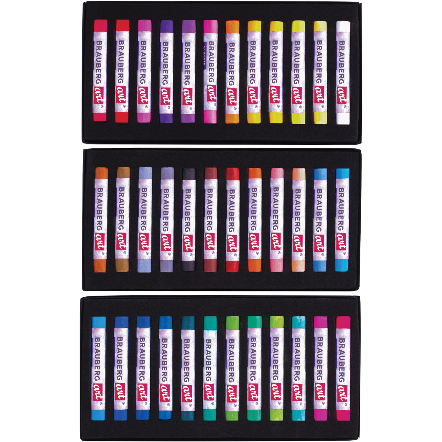 Пастель сухая Brauberg 36 шт. - фото 15