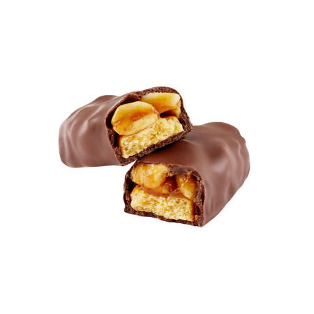 Батончик без сахара POWER PRO Nuts Bar арахис-карамель 50г