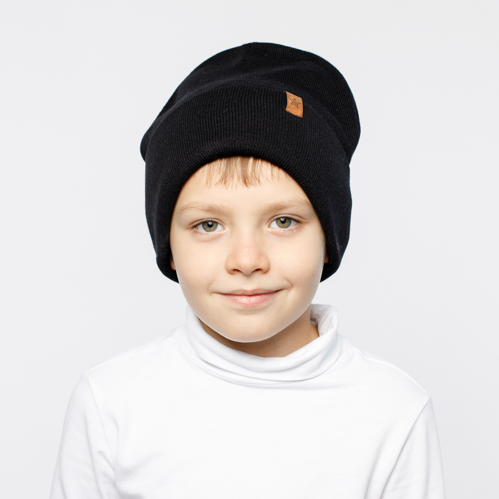 Шапка Bai FAMILY XLD-020черный - фото 4