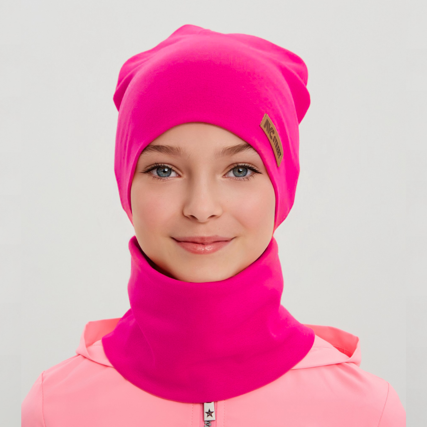 Шапка и снуд KUBRIO KU-H-67-plainG-rasp - фото 2