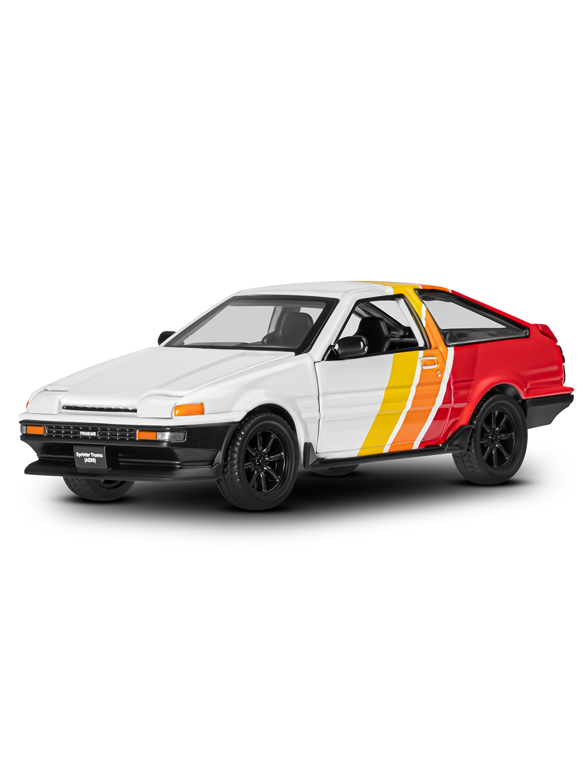 Автомобиль АВТОпанорама Toyota Sprinter Trueno Сборная модель 1:37 JB1251894 - фото 15