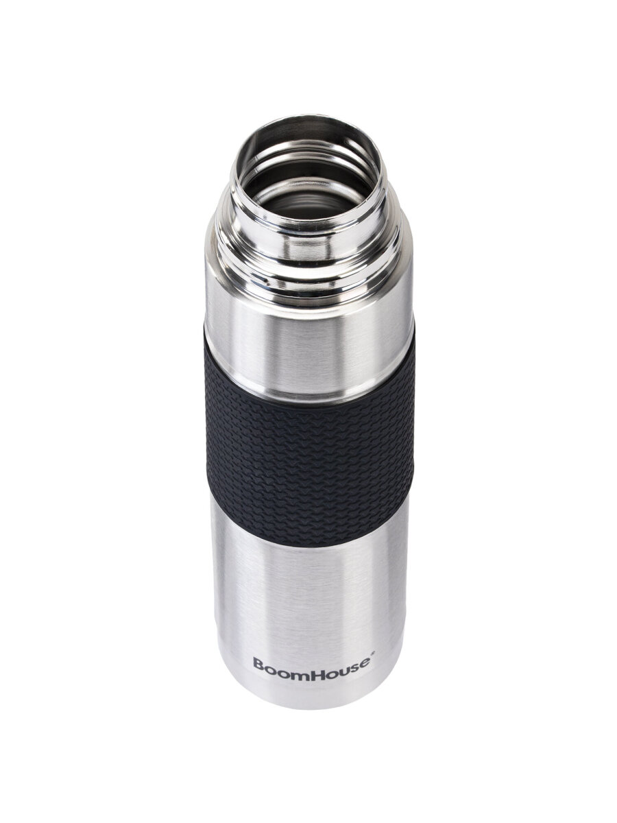 Термос BoomHouse для чая и кофе 1 литр из нержавеющей стали походный - фото 7