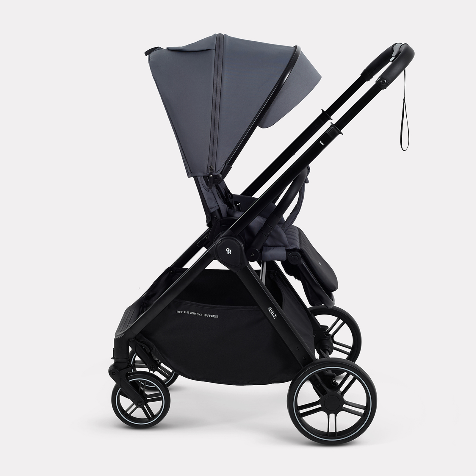 Коляска прогулочная Rant Basic Wave серый - фото 5