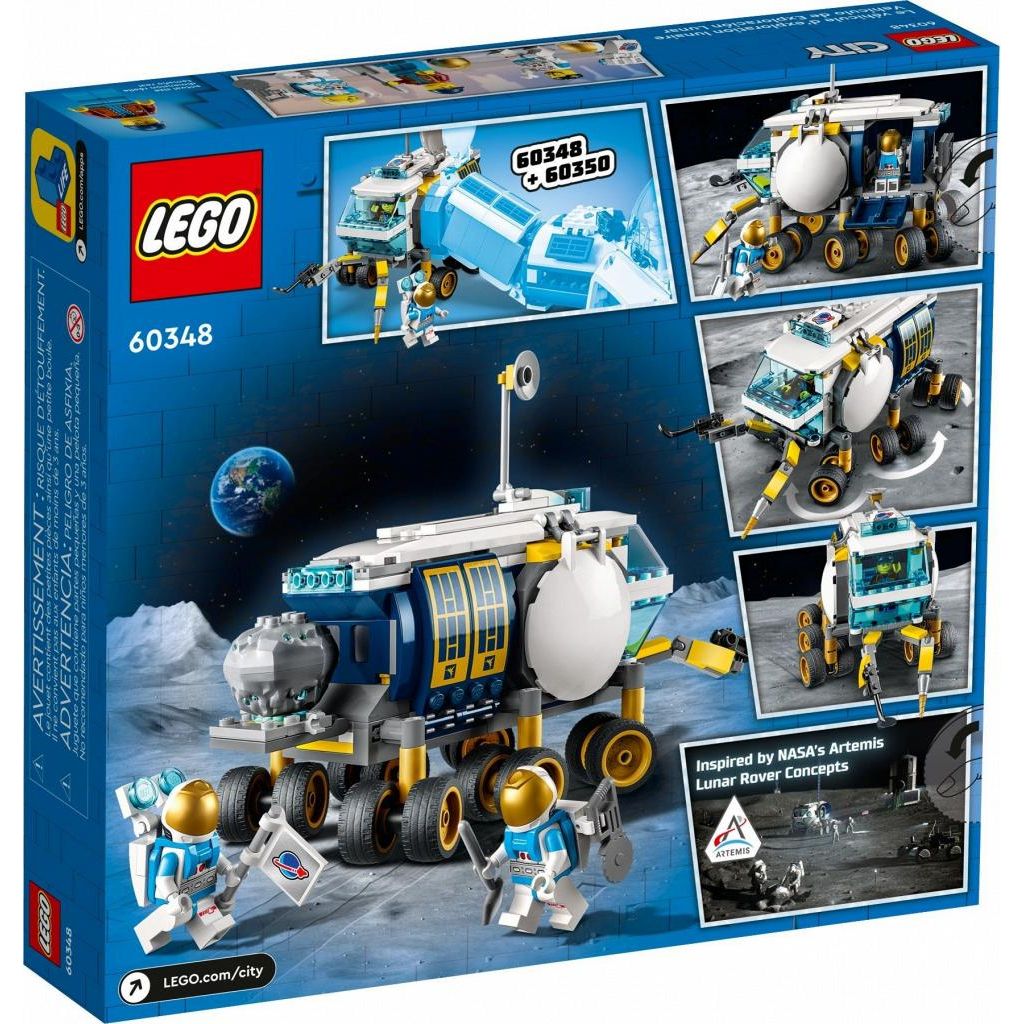 Конструктор LEGO City Space Луноход блочный - фото 9