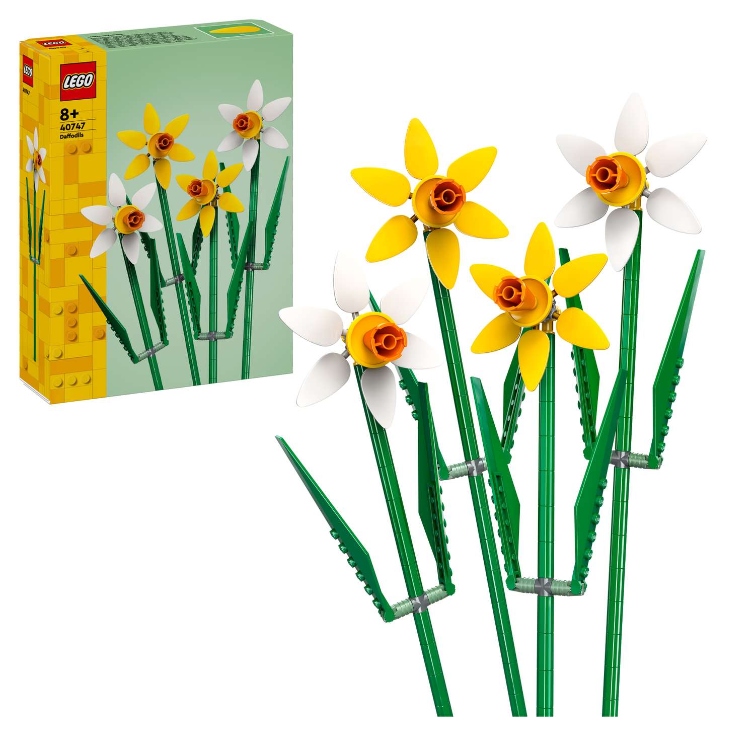 Конструктор LEGO Botanicals Нарциссы 216 дет. - фото 1