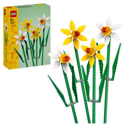 Конструктор LEGO Botanicals Нарциссы блочный