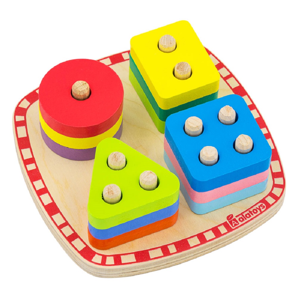 Игрушка Alatoys сортер Монтессори в ассортименте - фото 4