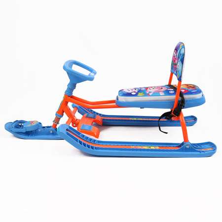 Снегокат NiKA kids Смешарики с рулем, со спинкой