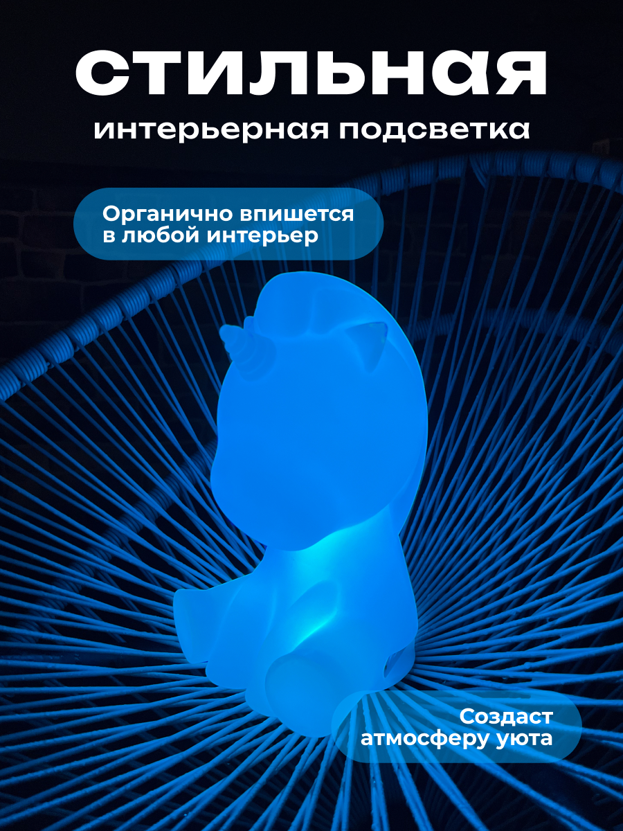 Колонка bluetooth PLOY Единорог - фото 10