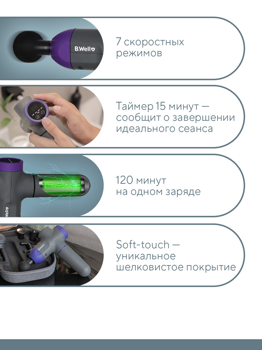 Массажер TH-490 B.Well TH-490 - фото 8