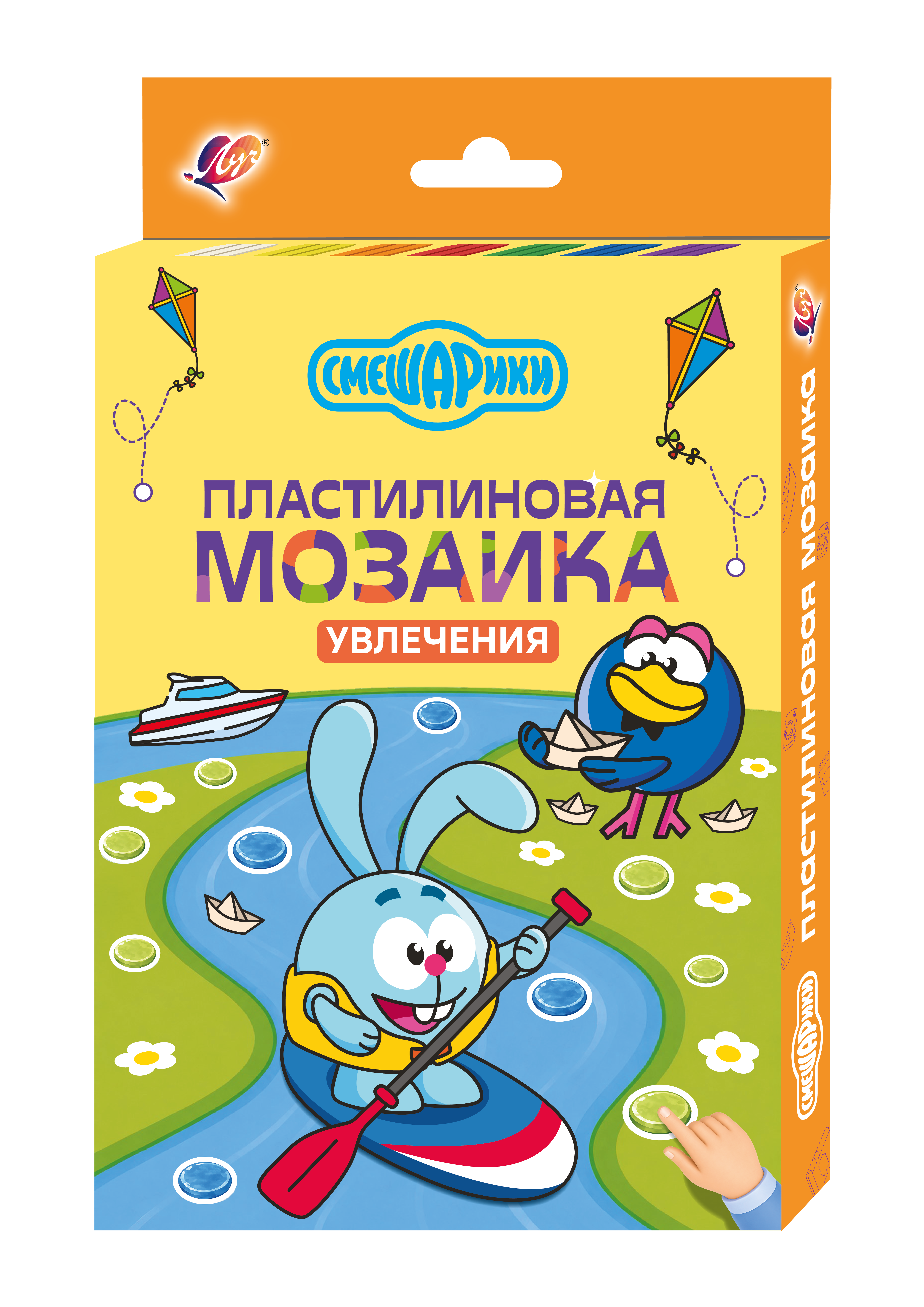 Пластилин Луч Мозаика Увлечения - фото 1