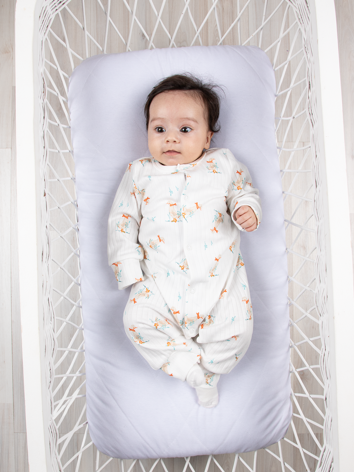 Комбинезон 2 шт Осьминожка 218-442п/гуси - фото 7