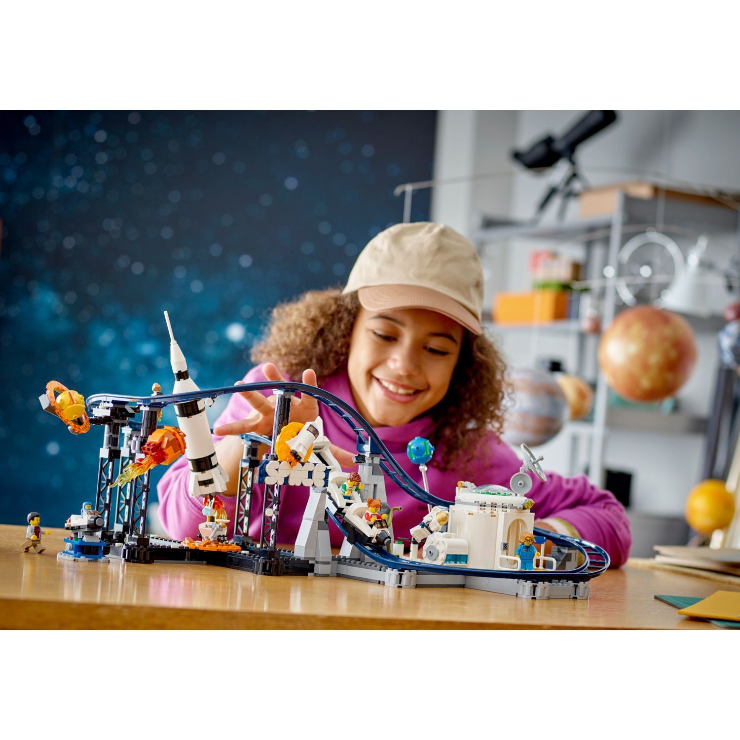 Конструктор LEGO Creator Space Roller Coaster 874 дет. - фото 8