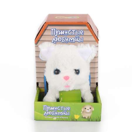Интерактивная игрушка Mioshi Весёлый котик белый