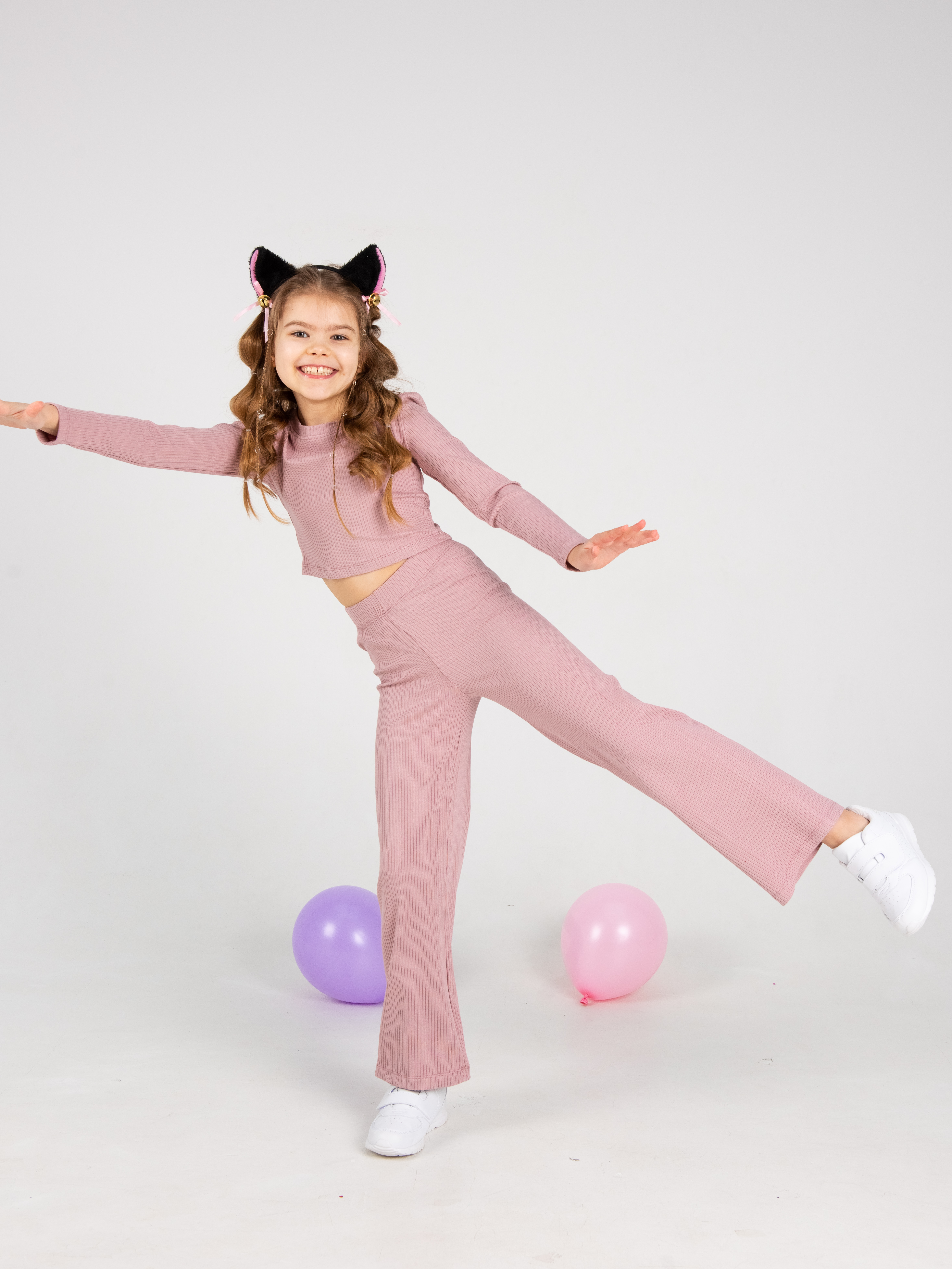 Костюм MiloTa КЛ05/пудровый - фото 8