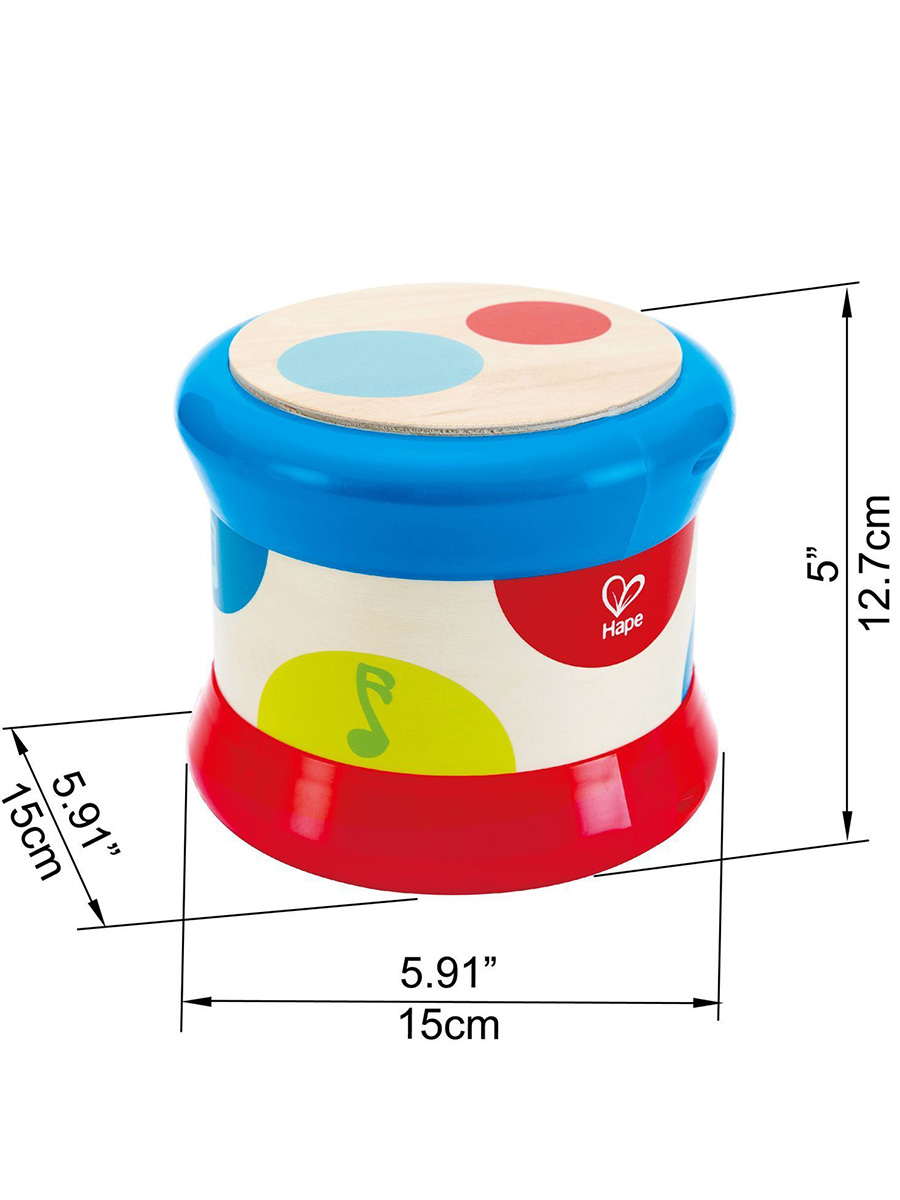 Игрушка музыкальная Hape барабаны - фото 4