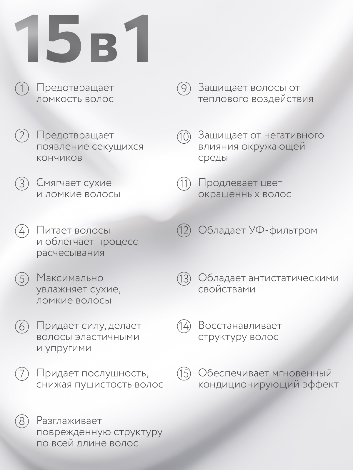 Крем-спрей 15 в 1 Constant Delight для восстановления волос несмываемый 200 мл - 2 шт - фото 3