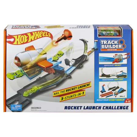 Дополнительная секция Hot Wheels Запуск ракеты с пусковой установкой