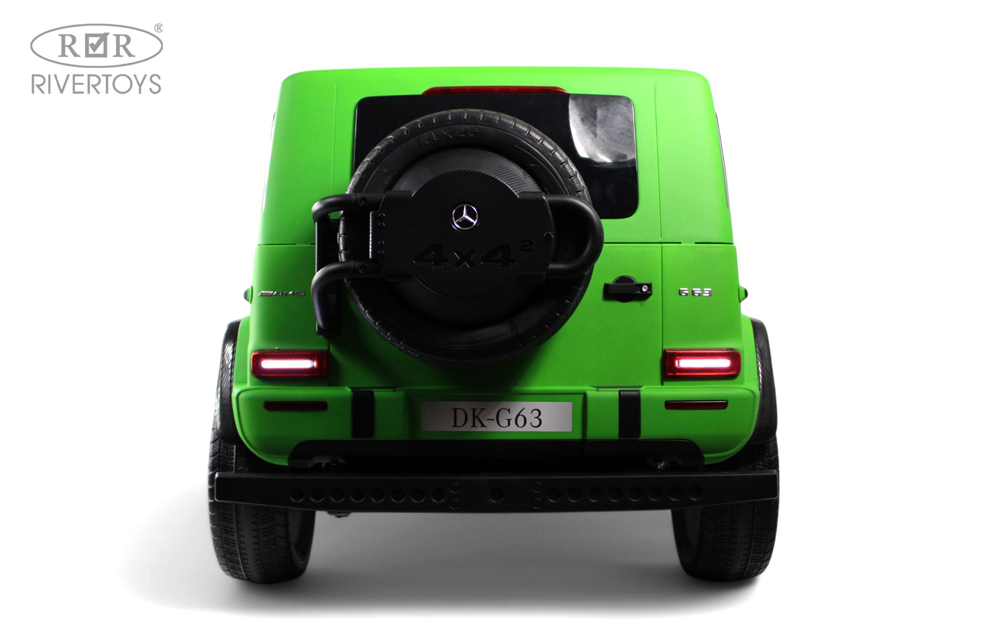 Электромобиль RIVERTOYS Mercedes Y777YY-GREEN-MATTE С пультом ДУ - фото 4