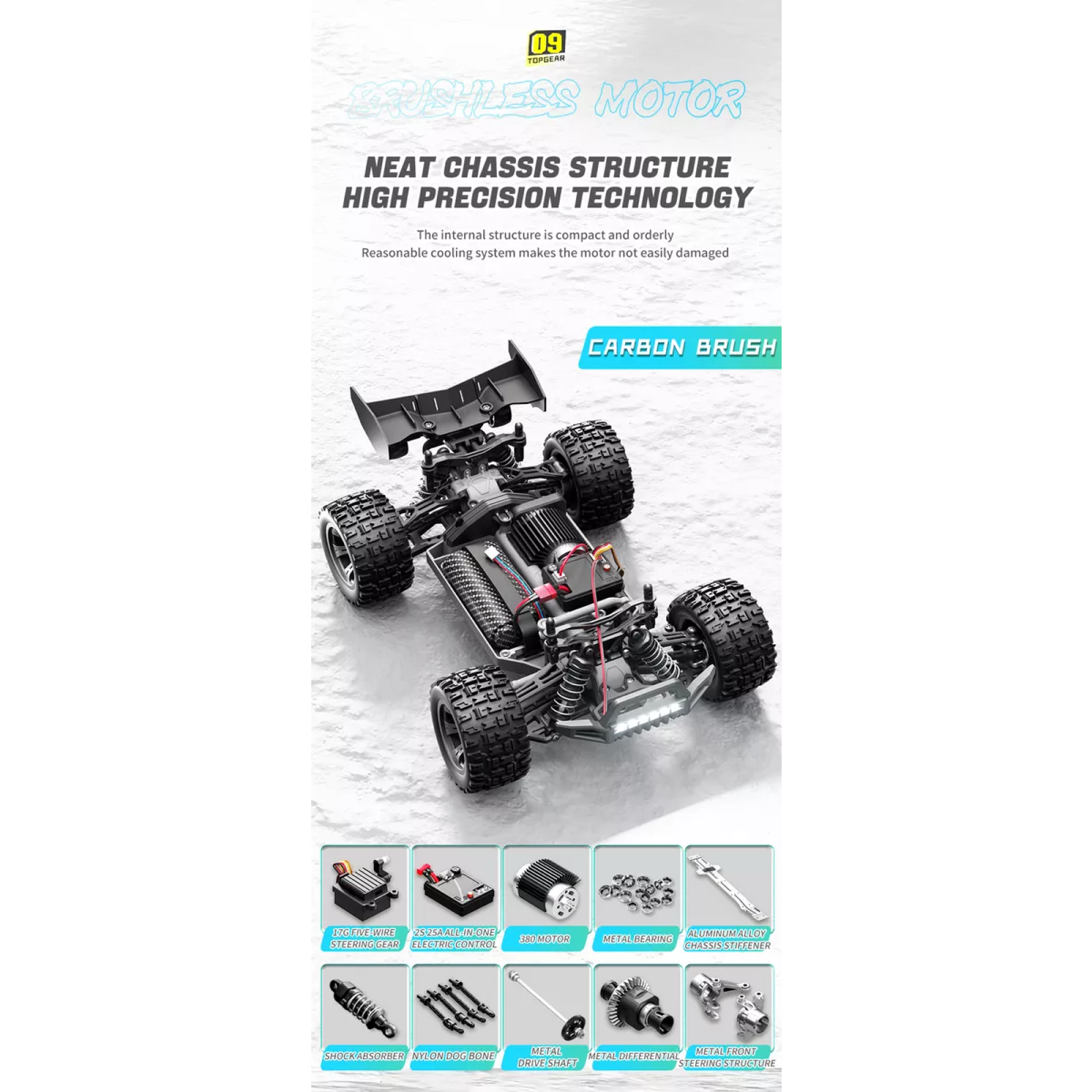 Автомобиль РУ RUSH CONTROL 1:18 - фото 3