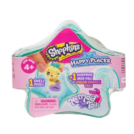 Игровой набор Happy Places Shopkins питомец в ракушке