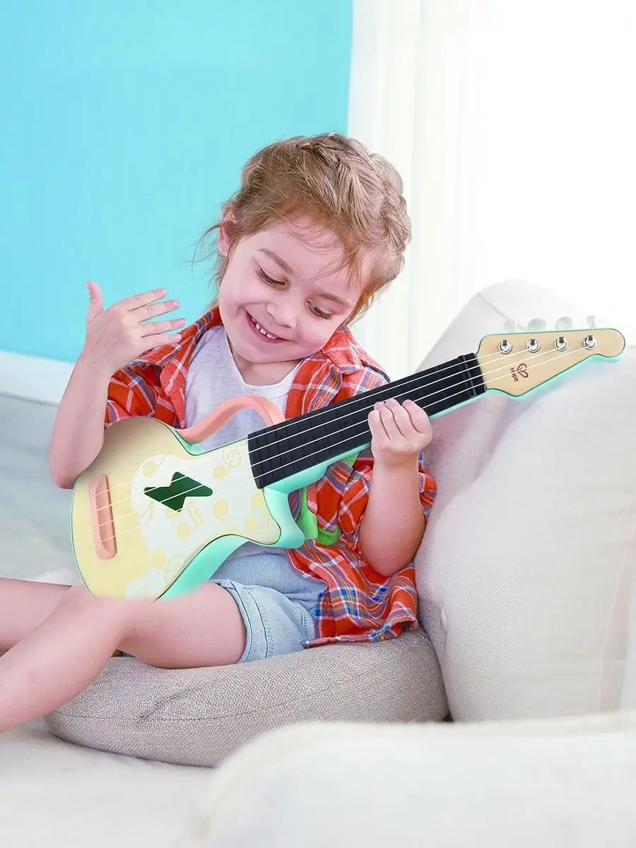 Игрушка музыкальная Hape Гитара музыкальная гитара - фото 1