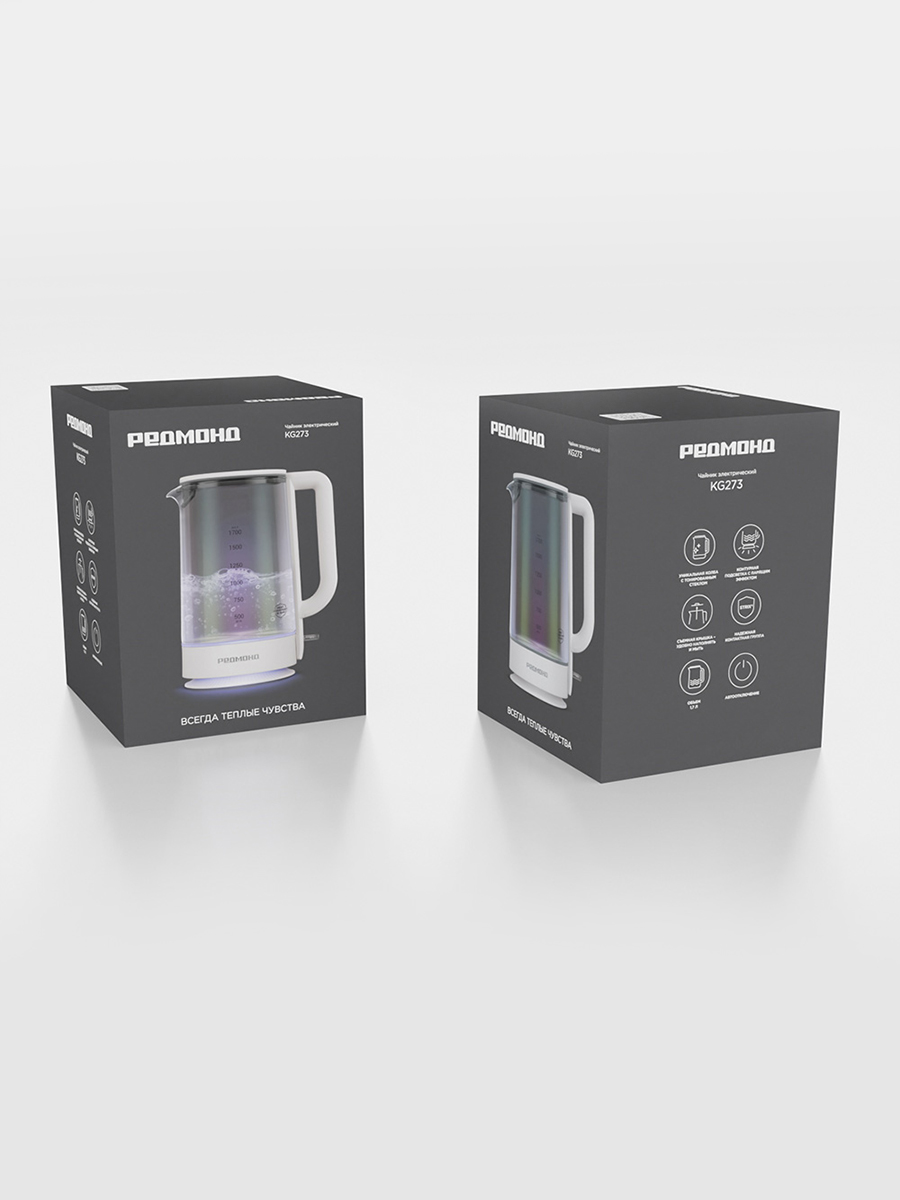 Электрический чайник REDMOND KG273 - фото 8