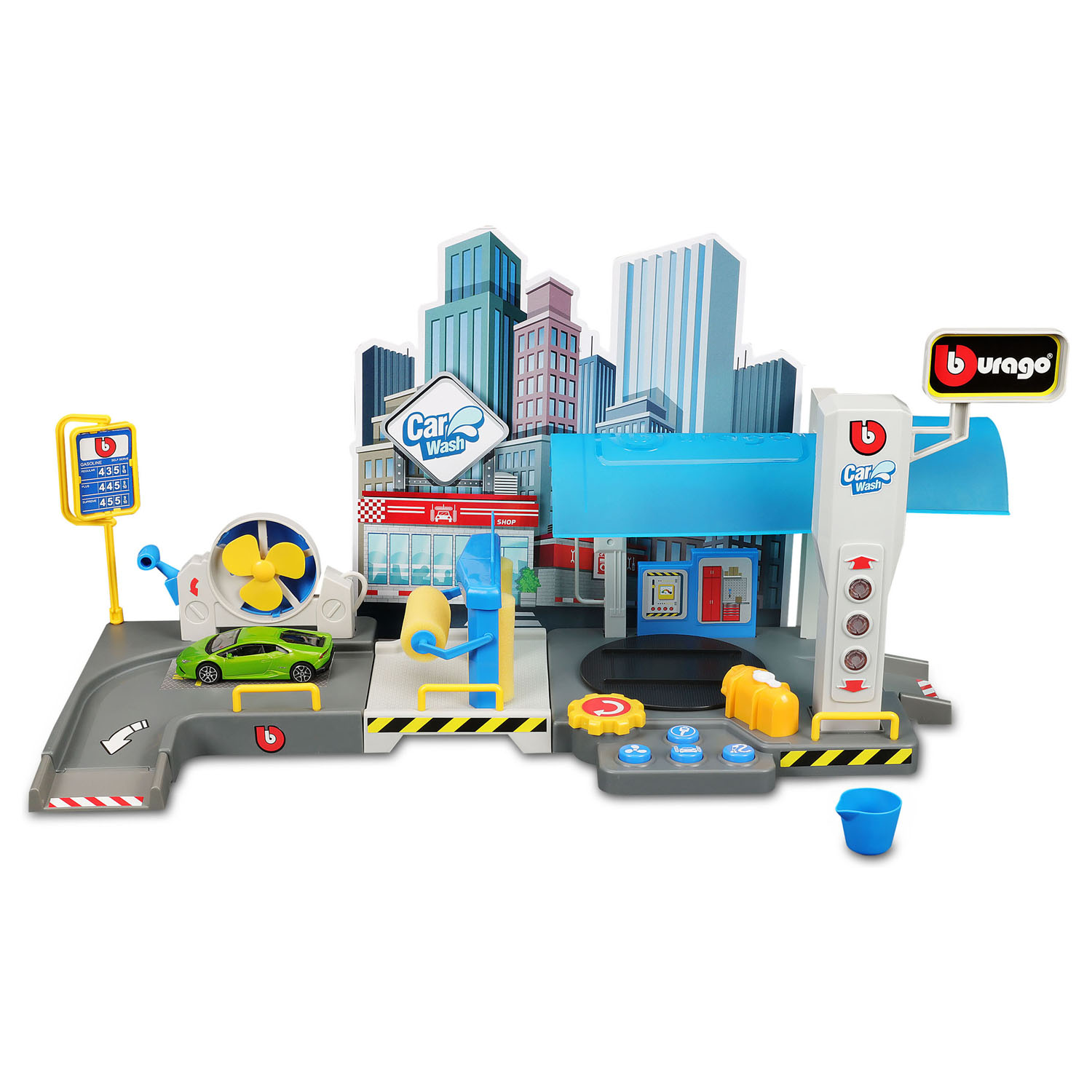 Игровой набор BBurago автомойка 18-30406 - фото 1
