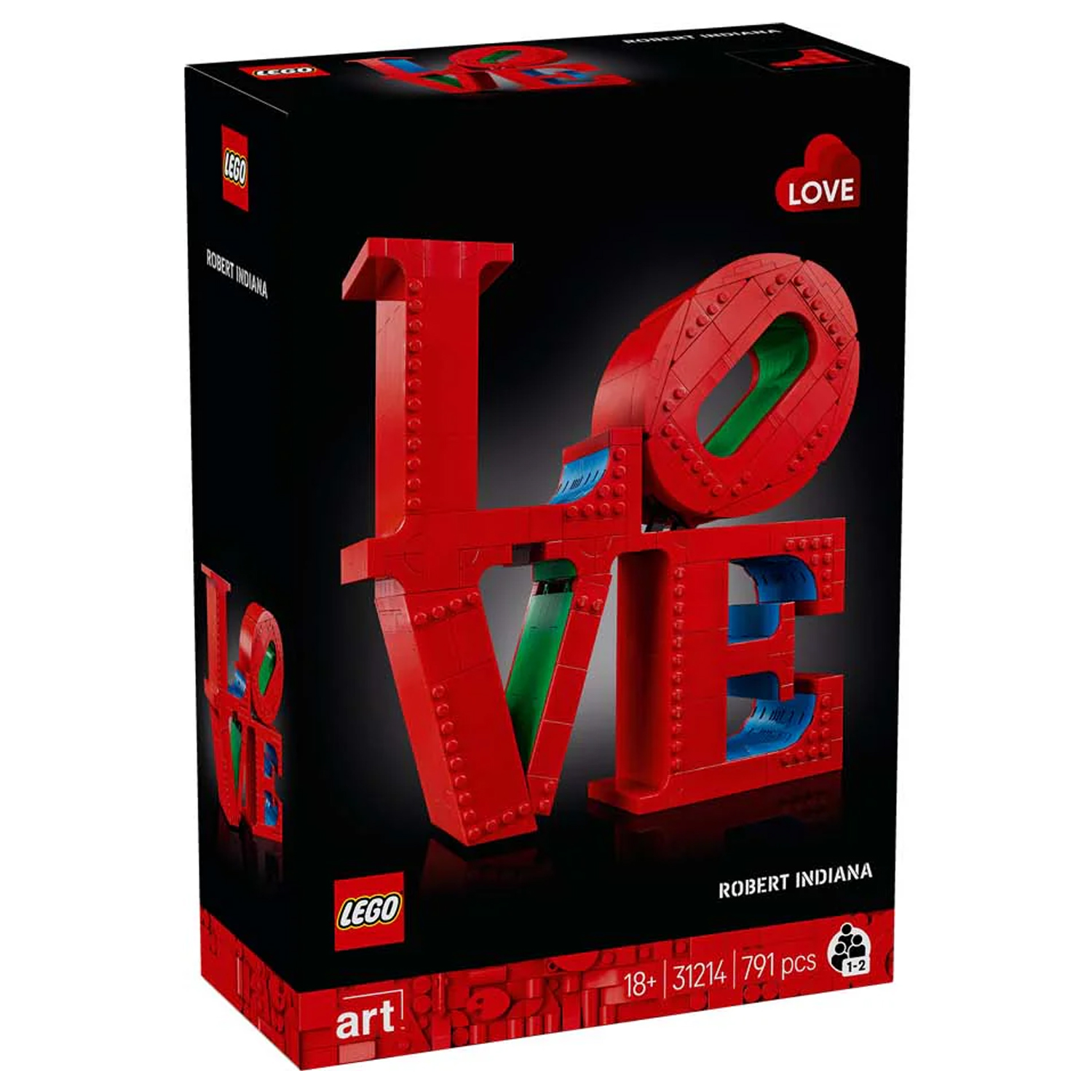 Конструктор LEGO Art Слово Love 791 дет. - фото 5