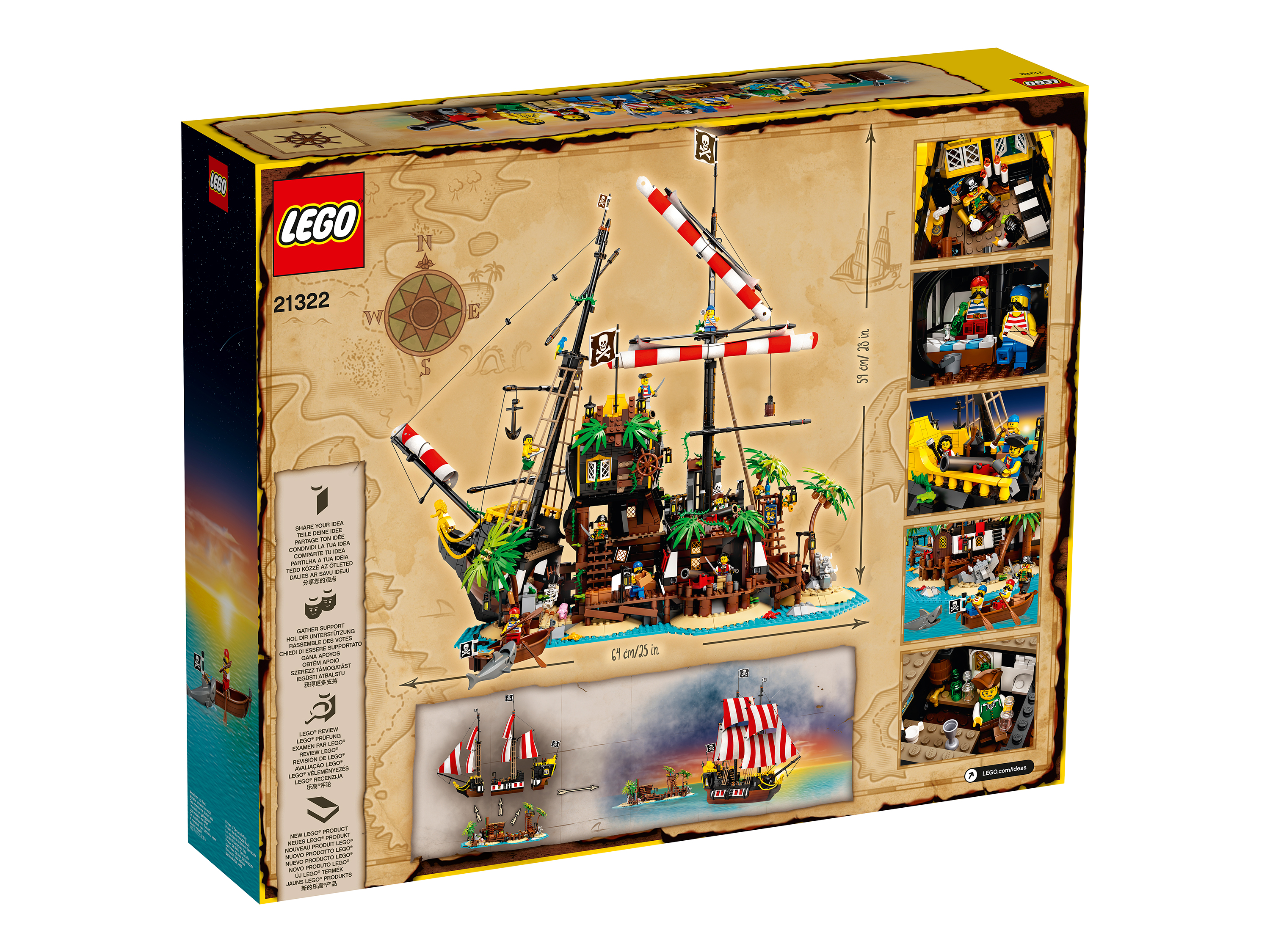 Конструктор LEGO Ideas 21322 2545 дет. - фото 2