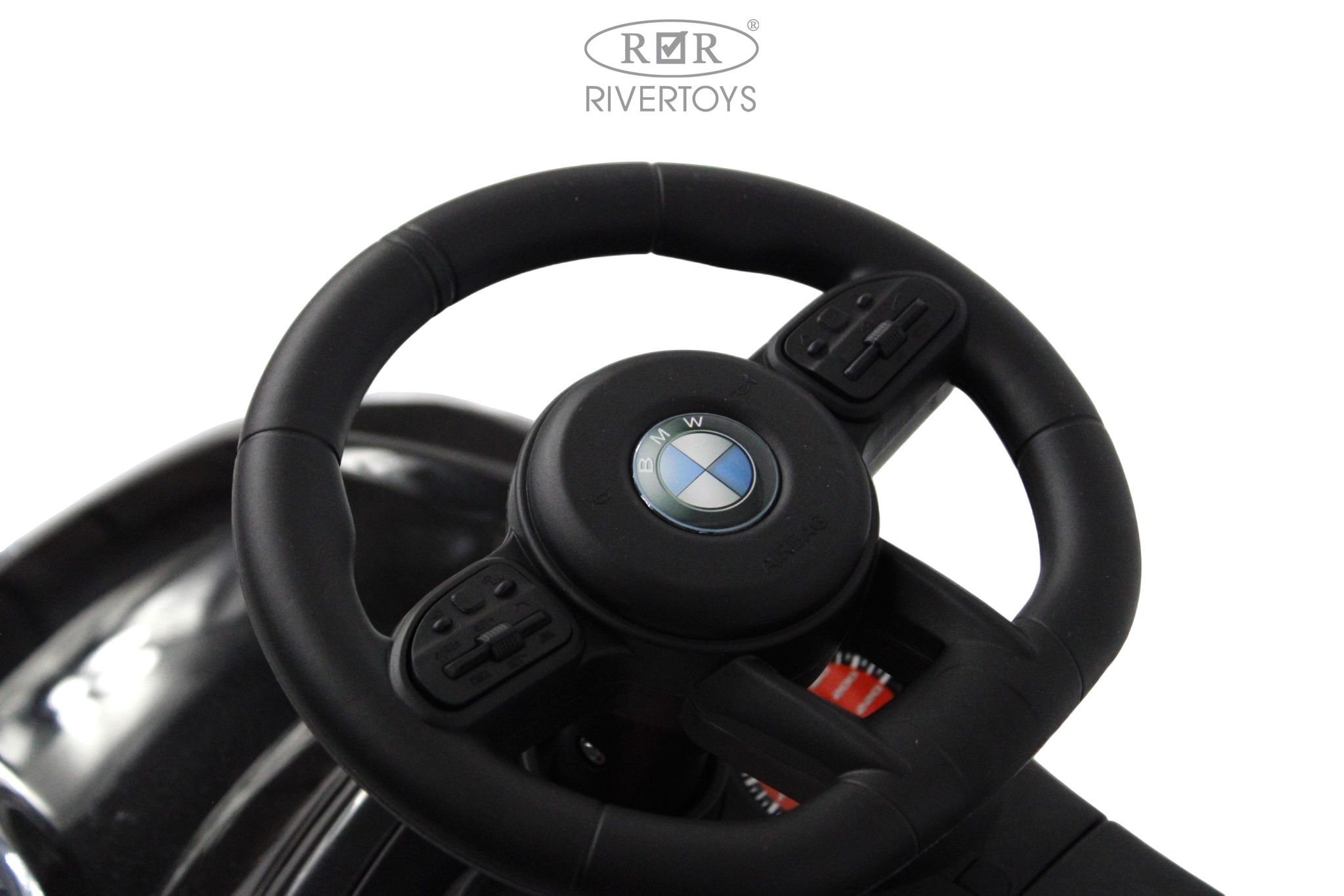 Каталка RIVERTOYS Z004ZZ-B-BLACK черный - фото 6