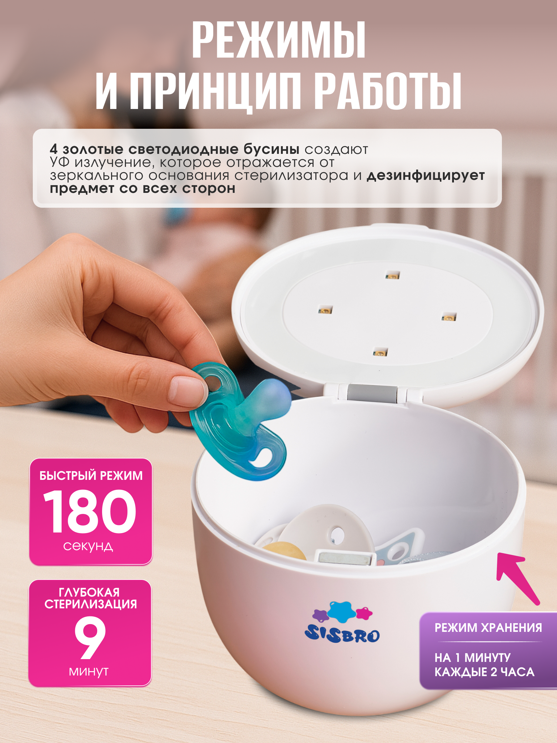 Стерилизатор SISBRO Magic - фото 3