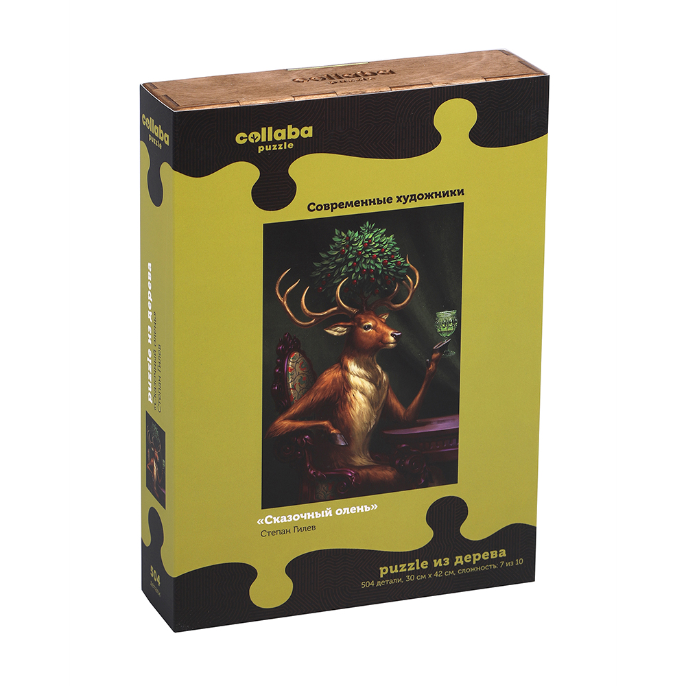 Пазл Collaba puzzle деревянный - фото 11